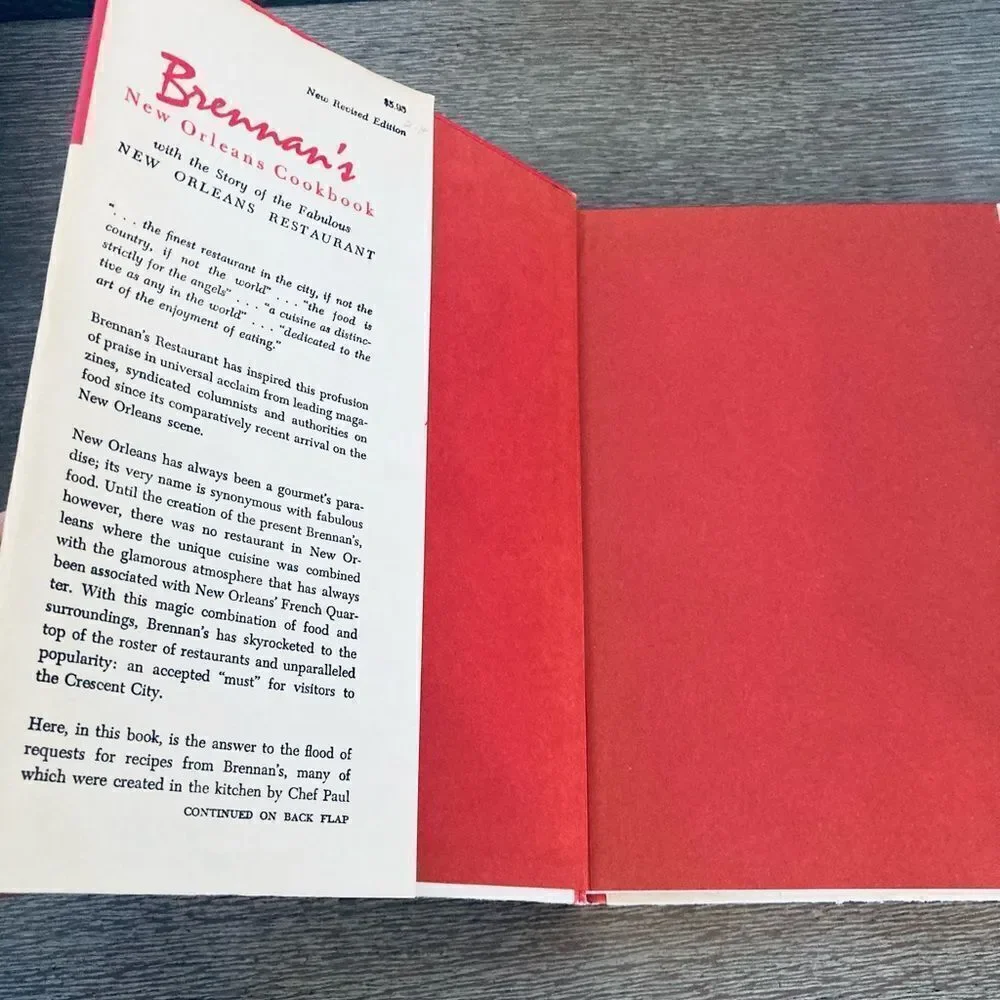Vintage Brennan’s New Orleans Cookbook
